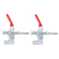 Pull Latch Toggle Clamp, Heavy Duty Toggle Clamp Safe 2Set Iron Easy Grip GH 40323 Fixtures for Machinery. 