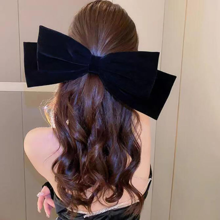 Oversized%20Barrette%20Bow%20Hair%20Clip%20Woman%20Velvet%20Headwear%20Hairpin%20Hair%20Accessories%20finpae%20-%20Image%206