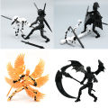 Multi-Jointed Movable Shapeshift Robot 2.0 3D Printed Mannequin Dummy 13 Action Figures Toys Kids Adults Parent-children Games. 