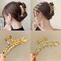 1Pc Fishbone Shark Clip Hair Claw Clip Accessories. 