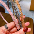 Hair Accessory Crystal Beaded Hair Band Lady Woman Hair Accessories For Girls.