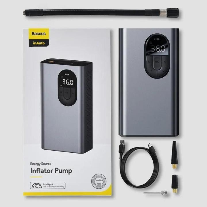 Baseus Energy Source Inflator Pump/ Portable Car Air Compressor