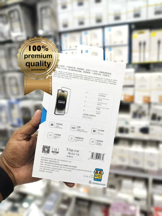 KUZOOM%20Screen%20Protector%20For%20iPhone%2016/16%20Plus/16%20Pro/16%20Pro%20Max%20Screen%20Protector%20KUZOOM%20Tempered%20Glass%20For%20iPhone%20-%20Image%203