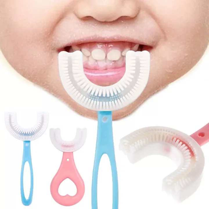 NiceBorn%20Baby%20Toothbrush%20Children's%20Soft%20U-shaped%20Toothbrush%20USB%20Automatic%20Ultrasonic%20Toothbrush%20Cartoon%20Pattern%20IPX7%20Waterproof%202-12%20years%20old%20Baby%20Tooth%20Brush%20-%20Image%204