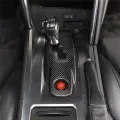 For Nissan GTR R35 2008-2016 Dry Carbon Fiber Center Console Gear Panel Frame Decoration Cover Trim Interior Accessories. 