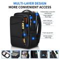 Fenruien New Multifunction Backpack Men's Business Backpack High Quality Classic Travel Male Backpacks Fit 17.3 Inch Laptop. 