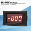 LED Digital Meter, LED Display Tachometer 30 To 9999Rpm for Electric Vehicles. 