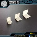 4pcs/lot Nylon Pinned Hinge For RC Airplane Plane Parts Model Replacement.