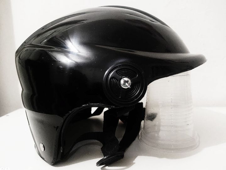 For Ride Safely with an Open Face Bike Helmet in Various Colors Helmet  Easy to Use and Clean, Material