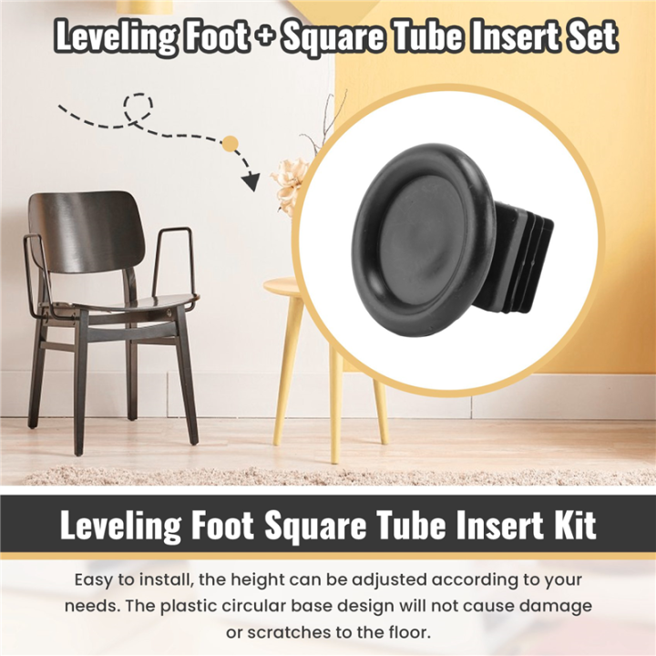 10%20Sets%2045mm%20Base%20Dia%20Adjustable%20Leveling%20Foot%2025mmx25mm%20Square%20Tube%20Insert%20Kit%20-%20Image%208