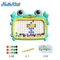 HelloKimi Kids Learning Toys Magnetic Drawing Board Doodle Board Kids Educational Toy Creative Parent-child Interactive Games Toy with Magnetic Pen and Learning Cards for Boys Girls 3 4 5 6 Years Old.