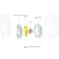 Xiaomi Desktop Fan Portable USB Mute Mini Cooling Fans Air Cooler Rotating Adjustable Angle High Quality Fans For Home Office.