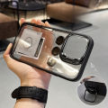 Metal Lens Protector Support Phone Case For iPhone 14 Pro Max Plus 13 12 11 Pro Max. 
