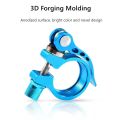 Aluminum Alloy Seatpost Clamp Quick 31.8mm MTB Bike Cycling Saddle Seat Post Clamp Quick Release Lock. 