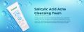 innsaei Salicylic Acid Acne Solution Cleansing Foam.
