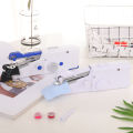 Handheld portable sewing machine handy stitch Mini electric sewing machine Small noise  belt clothes and skirts Handkerchief. 