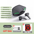 Timack® G11 Air Buds TWS Gaming Bluetooth Earphone Bluetooth 5.2 Sports 360° Sound Low Latency Noise Canceling Waterproof Wireless Headset with Microphone Stereo Bass Handsfree True Wireless Gamer Earbuds.