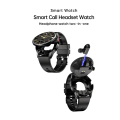 Waterproof Bluetooth Earphone Smartwatch 2 in 1 TWS Wireless Earbuds Bracelet 1.32inch Headset Call Watches B.