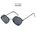 【beauty code store】YOOSKE Vintage Sunglasses Women Metal Frame Red Pink Clear Sun Glasses Men Small Cat Eye UV400.