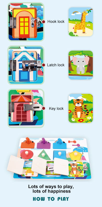 Early%20childhood%20Montessori%20busy%20board%20unlock%20teaching%20aids%20multi-functional%20science%20and%20education%20for%20children%20with%20nice%20material%20-%20Image%203