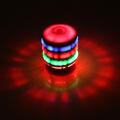 Kids Spinning Top Colorful Flash LED Light Laser Music Gyroscope Children's Wood Luminous Music Gyro Classic Toys ChristGift. 