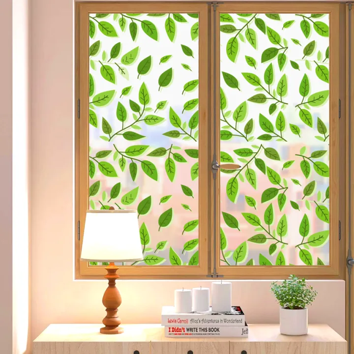 Green%20Leaf%20Window%20Glass%20Sticker%20Home%20&%20Office%20Glass%20Sticker%20For%20Window%20-%20Image%202