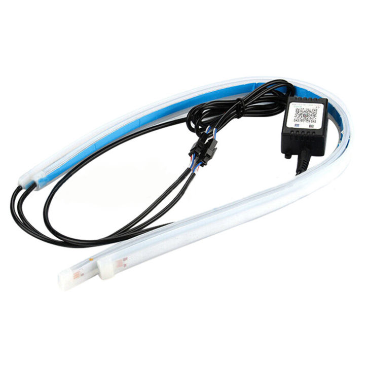 %E3%80%90sought-after%E3%80%91%20SL%202pcs%20Car%20Sequential%20Flowing%20RGB%20Daytime%20Running%20Light%20DRL%20APP%20Multi%20Light%20Strip%20Turn%20Signal%20Lights%20-%20Image%203