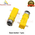 3V ~ 6V DC Yellow Gear Motor for Robot Wheel (1 pcs ).