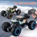 2.4G Model Remote Control Vehicle Toys Off-road Four-wheel Drive RC Climbing Car Toys Outdoor Vehicle Toy Gifts for Kids Boys. 