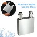 Water Cooling Block 40x40mm Aluminum For TEC Peltier Plate. 