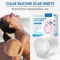 Efficient Surgery Scar Removal Silicone Gel Tape Sticker Sheet Repair Blemish Scar Breathable Patches Patch Waterproof Ther G5X9. 