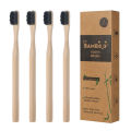 New Bamboo Toothbrush for Adult,Biodegradable Toothbrush Extra Soft Bristles,10000 Soft Natural Bristle Toothbrush Oral Hygiene. 