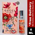 FLORA by Al Farhan Concentrated Perfume Oil Long Lasting Non-alcoholic Fragrance - 6ml. 