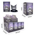 Sanrio Kuromi Werewolf Kill Series Mysterious Box Cartoon Creative Desktop Decoration Doll Kawaii Creative Doll Birthday Gift. 