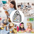 Doctors Nursing Nurse Insulated Lunch Bags Women Nurse Print Food Case Cooler Warm Bento Box for Kids Cute Lunch Box for School.