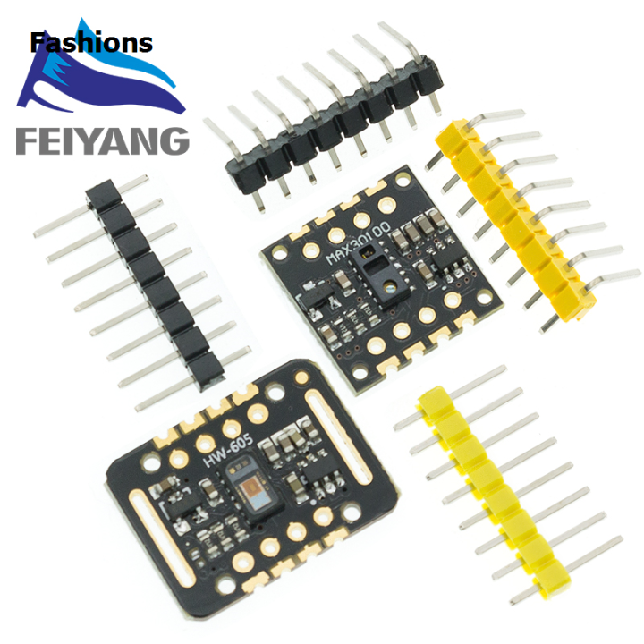 Fashions MH-ET LIVE MAX30102 MAX30100 Heart rate Sensor Module Puls detection Original Blood oxygen concentration test For Arduino Ultra-Low Power