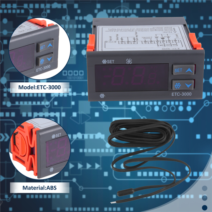 ETC-3000%20Mini%20Temperature%20Controller%20Refrigerator%20Thermostat%20Regulator%20Thermoregulator%20Dual%20Sensor%20220V%2040%25%20Off%20-%20Image%202