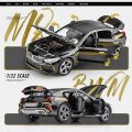 MH8-M800 Car Model Simulation Small Metal Sports Car Alloy Car t-oy Black Gold Modified Version. 