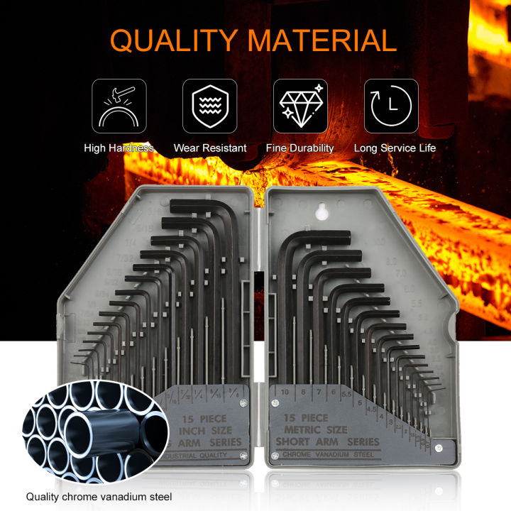 30Pcs%20Metric%20Hexagon%20Wrench%20Set%200.028~3/8-inch%200.7~10mm%20Repair%20Tools%20for%20Household%20Electrical%20Appliances%20Bicycle%20Machinery%20-%20Image%203