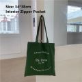 Women Canvas Shopping Bag Paris Letters Print Shoulder Bag Eco Cotton Linen Shopper Bags Cloth Fabric Handbag Tote For Girls. 
