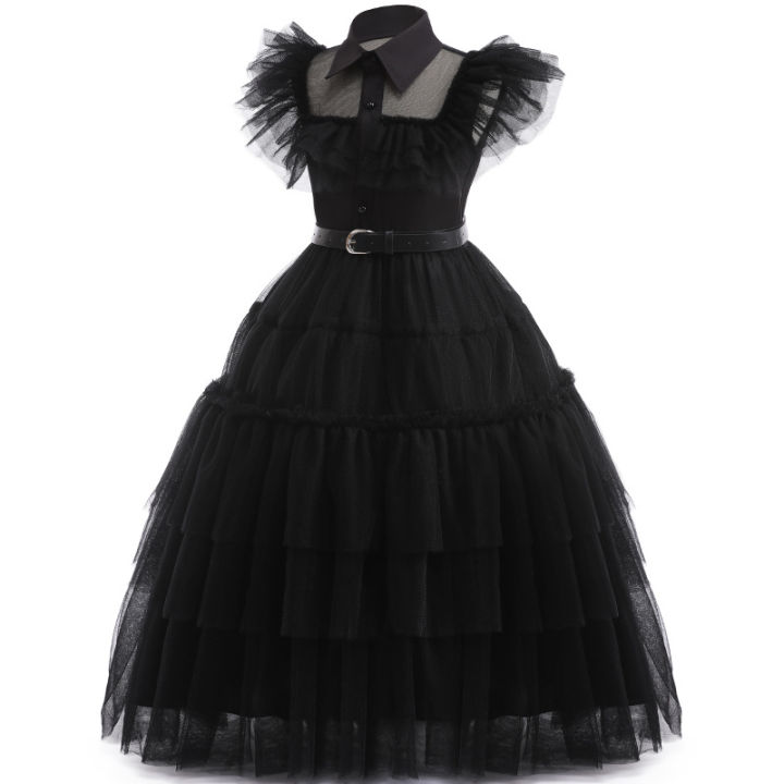Movie%20Wednesday%20Cosplay%20Costume%20For%20Girl%20New%20Vestidos%20For%20Kids%20Girls%20Mesh%20Party%20Dresses%20Halloween%20Carnival%20Costumes%202-12Yrs%20-%20Image%203