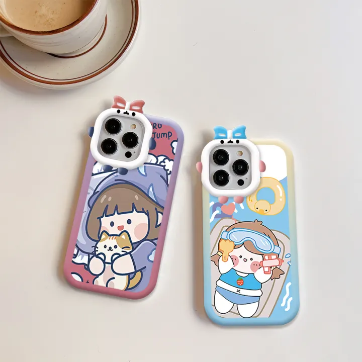ZeroQiQi%20for%20Vivo%20Y50%20/%20Y30%20/%20Y30i%20Back%20Cover%20Happy%20Cute%20Girl%20Monster%20Lens%20Phone%20Case%20Thin%20Soft%20Drop%20Resistant%20Protective%20Cover%20-%20Image%205