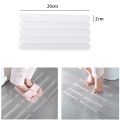 10Pcs Anti-Slip Strips Safety Shower Treads Stickers Bathtub Non Slip Stickers Stair Step Anti Slip Tape 7.87inch - clear. 