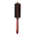 Round Hair Brush Anti-static Hair Styling Brush Anti Slip Handle Detangling Hair Brush Boar Bristle Hair Brush for Men Women. 