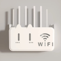 Smart Self Adhesive WiFi Router Cover Box (ET : 180) No Drill, Dustproof.