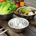 3 High Quality Stainless Steel Mixing Bowl Set with Scale for Camping Hiking. 