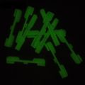 10pcs Night Fishing Rod Tip Light Holder Clip Used on Fishing Rods Feeder Fluorescent Light Glow Stick Fishing Accessories Tools.