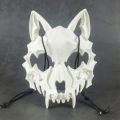 Skull Face cosplay anime mask horror game Y2K accessories set for adult kid new props cosplays costume fit Party Halloween gifts. 