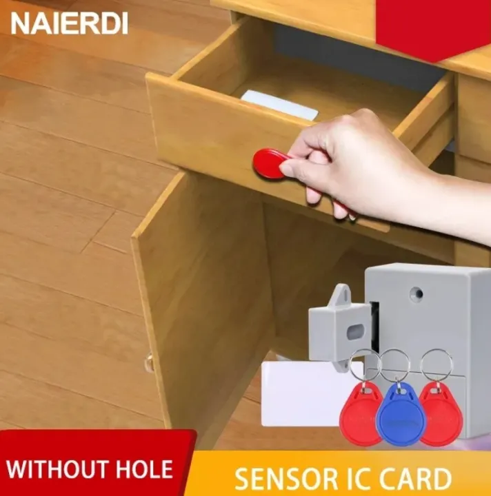Invisible Sensor Lock EMID IC Card Drawer Digital Cabinet Intelligent ...