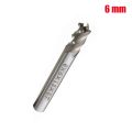 10Pcs Straight End Mill Cutter 4 Flute Hss Drill Bit 4/6/8/10/12mm for Cnc Milling Tool. 